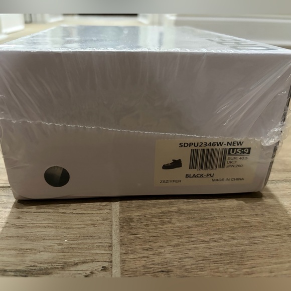 Dream Pairs Chunky Platform Mary Jane Pumps Black – Size 9 – New in Box - Picture 9 of 9